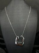 Cordão Longo Com Pingente Orgânico