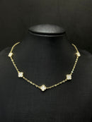 Cordão Veef Mini Trevo Branco