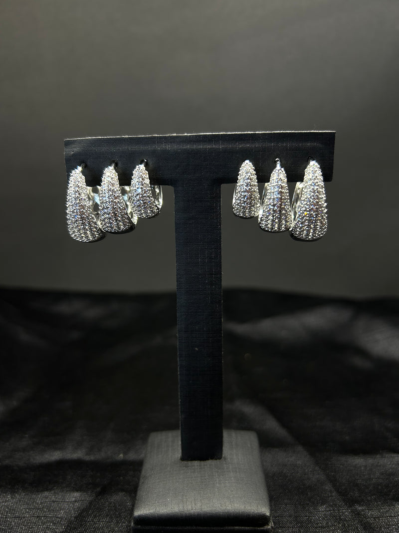 Trio Argola Shine