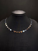 Chocker Medalinhas De Coração