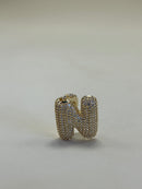 Pingente letra bold glow