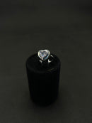 Anel Coração Pedra