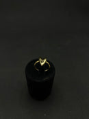 Anel Coração Alongado