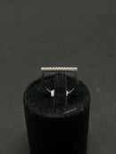 Anel Topo Reto Cravejado