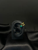 Piercing Fake Duplo Esmeralda