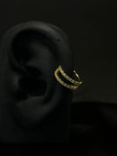 Piercing Fake Duplo Cravejado