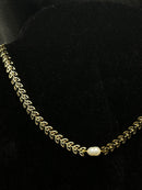 Chocker Folhas Pérola