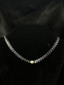 Chocker Folhas Pérola