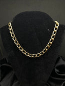 Gargantilha Elo Grumê Meio Aberto