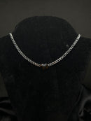 Chocker Grumê Com Coração