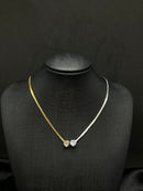 Cordão Fita Duo Coração